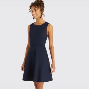 Draper James navy Nassau sleeveless circle dress
